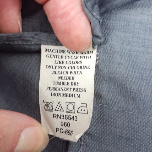 Arrow Mens Dress Shirt Lot of 2 Size XXL Neck 18-18 1/2 - Picture 4 of 9